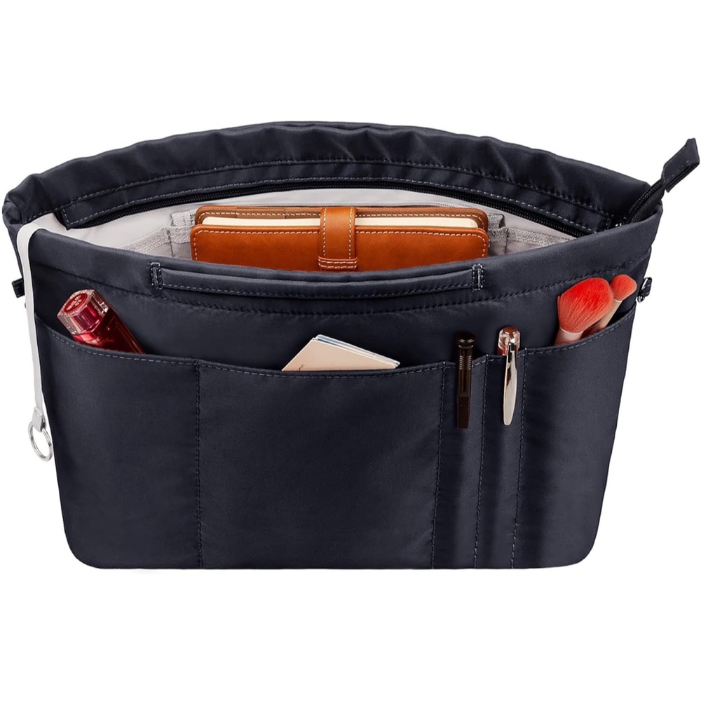 Vercord Purse Insert Organizer for Tote Handbag Bag in Bag 14 pockets XXL-836-11